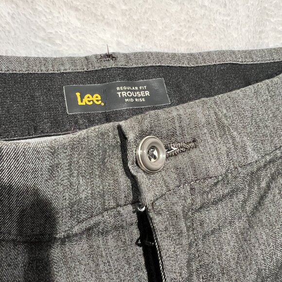 Lee Women's Ultra Lux Comfort with Flex Motion Trouser Pant in Carbon Rinse - Picture 9 of 10